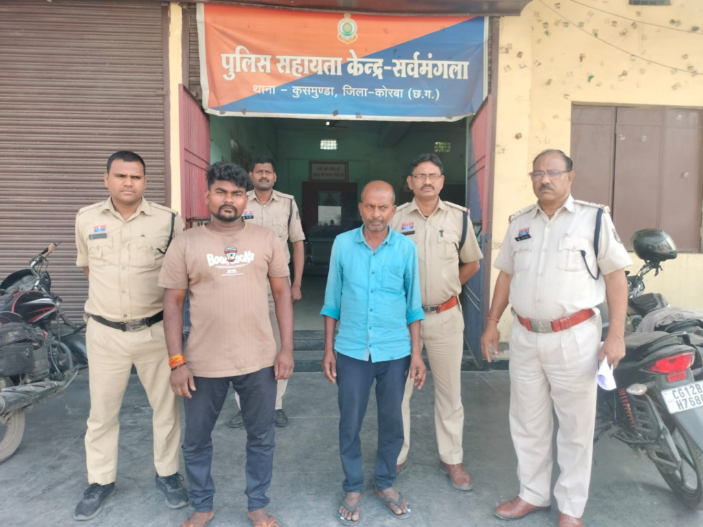 अंधे कत्ल का राजफाश, कुसमुंडा पुलिस के हत्थे चढ़े दो आरोपी Untitled 227