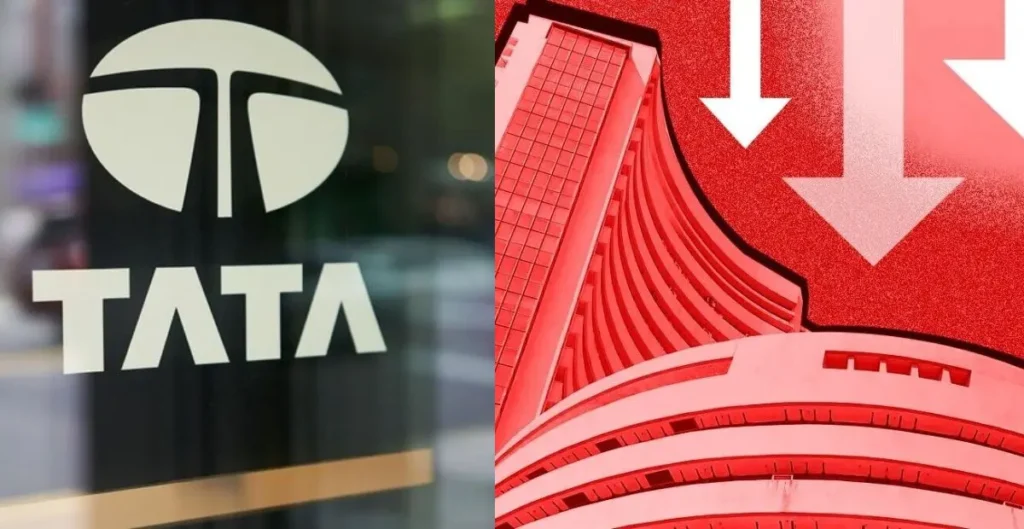 Tata stock suffers a ₹4 lakh crore shock! निवेशकों में दहशत, जानें शेयर अब कहाँ तक जा सकता है Tata stock