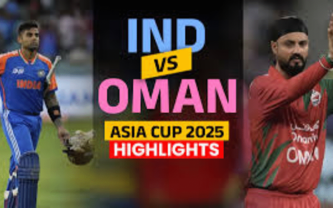 India vs Oman