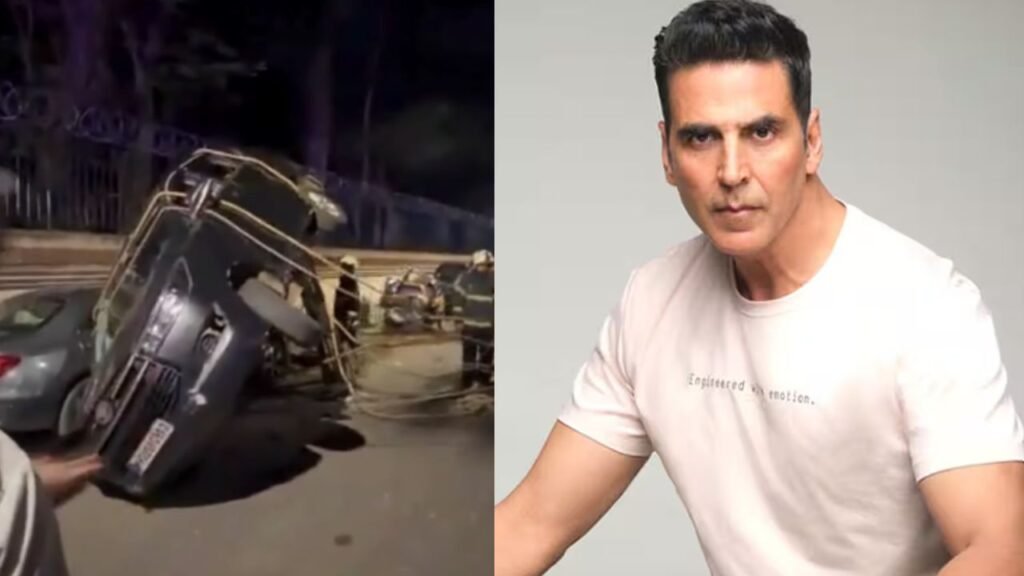 अक्षय कुमार के काफिले की कार ऑटो से टकराई, ट्विंकल के साथ दूसरी कार में थे एक्टर, हादसे में 2 लोग घायल अक्षय कुमार