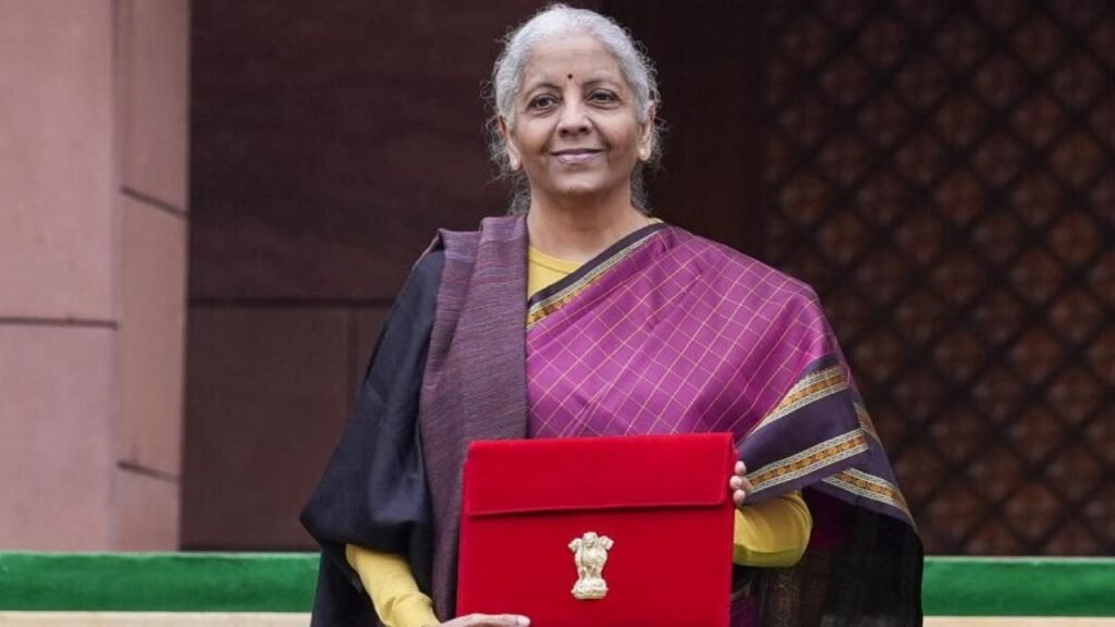 Budget 2026: निर्मला सीतारमण ने चुनी पर्पल कांजीवरम साड़ी, 9वीं बार बजट पेश कर बनाया रिकॉर्ड सीतारमण