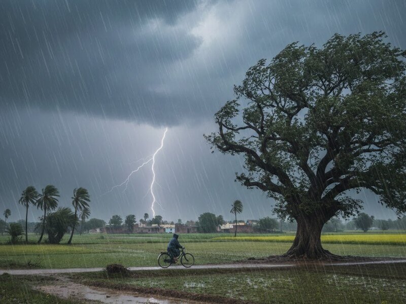 Aaj Ka Mausam : रायपुर समेत छत्तीसगढ़ में मौसम ने बदली करवट, तेज बारिश और आंधी से जनजीवन अस्त-व्यस्त Untitled 155