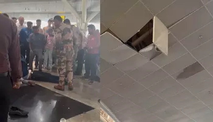 रायपुर एयरपोर्ट में बड़ा हादसा: सीलिंग रिपेयर के दौरान गिरा मजदूर, हालत गंभीर Untitled 239