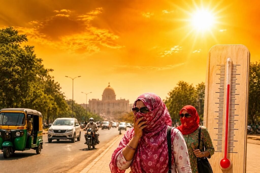 Heatwave in CG: छत्तीसगढ़ में भीषण गर्मी का कहर! राजनांदगांव में पारा 46 डिग्री पार, 18 जिलों में हीटवेव अलर्ट Untitled 282