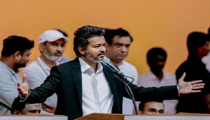 Vijay Oath Ceremony : विजय ने तमिलनाडु के मुख्यमंत्री पद की शपथ ली, TVK की पहली सरकार का गठन Untitled 39