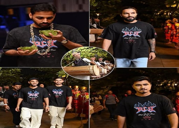 IPL Fever in Raipur : RCB खिलाड़ियों को भाया छत्तीसगढ़ी स्वाद, कांदा भाजी और तीखुर शरबत का लिया मजा Untitled 44
