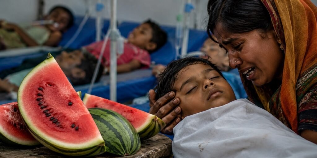 CG में तरबूज खाने के बाद मासूम की मौत, 3 बच्चों की हालत बिगड़ी, अस्पताल में भर्ती Untitled 69