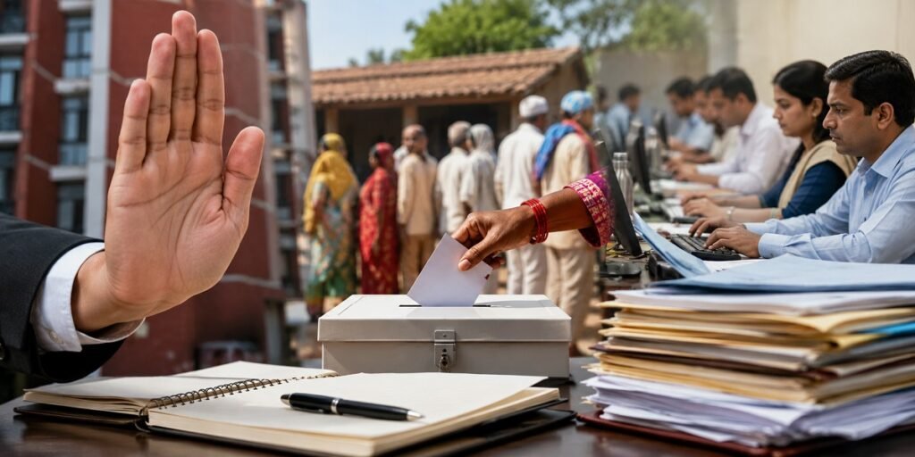 Officers Leave Cancelled: पंचायत उपचुनाव तक छुट्टी पर रोक, चुनाव आयोग का अधिकारियों-कर्मचारियों को सख्त आदेश Untitled 70