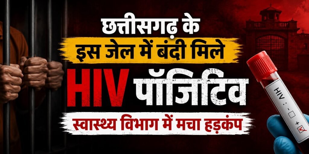 छत्तीसगढ़ के इस जेल में मिले HIV पॉजिटिव बंदी, स्वास्थ्य विभाग में मचा हड़कंप Untitled 124
