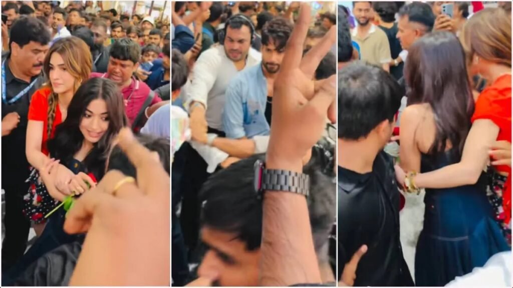 Cocktail 2 : कॉकटेल 2 इवेंट में बेकाबू हुए फैंस, मची अफरा-तफरी, शाहिद कपूर निकले आगे; पीछे रश्मिका मंदाना के लिए ढाल बनीं कृति सेनन Untitled 233