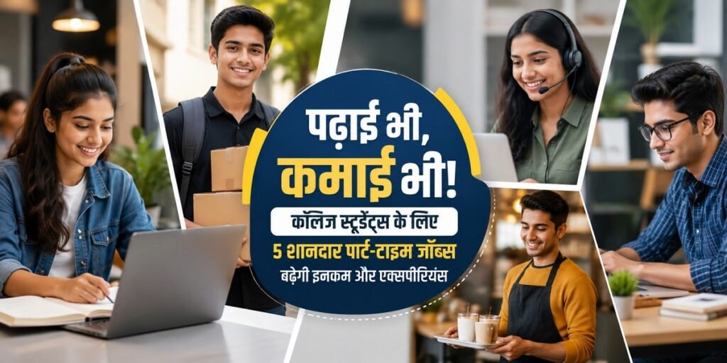 Part Time Jobs for College Students : पढ़ाई भी, कमाई भी! कॉलेज स्टूडेंट्स के लिए 5 शानदार पार्ट-टाइम जॉब्स, बढ़ेगी इनकम और एक्सपीरियंस 8 1
