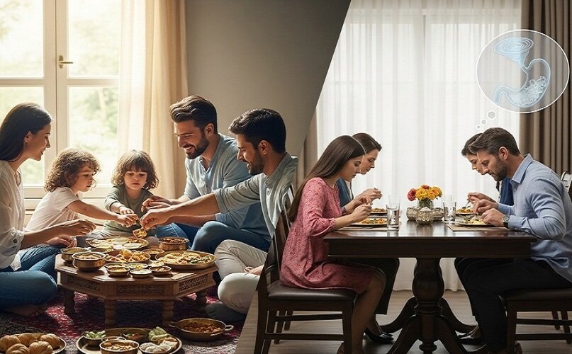 कुर्सी नहीं, जमीन पर बैठकर खाएं खाना! जानिए क्यों यह आदत सेहत के लिए है सबसे फायदेमंद Untitled 16