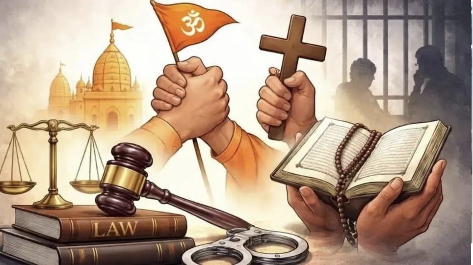 छत्तीसगढ़ में धर्मांतरण पर सख्त कानून लागू, बल-लालच या धोखाधड़ी से धर्म परिवर्तन कराने पर होगी कड़ी कार्रवाई Untitled 203