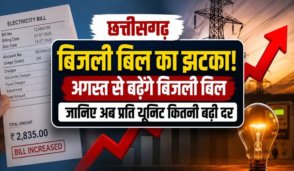 CG Electricity New Rates: अगस्त से बदलेगा बिजली बिल का हिसाब, देखें नई प्रति यूनिट दरें और पूरा टैरिफ Untitled 312