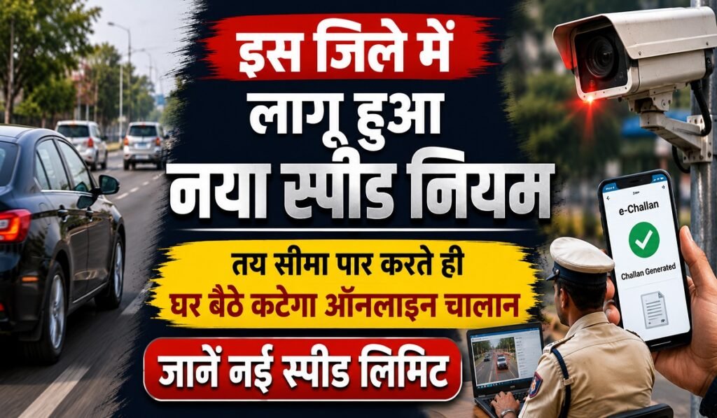 CG Traffic Rule: इस जिले में लागू हुआ नया स्पीड नियम, तय सीमा पार करते ही घर बैठे कटेगा ऑनलाइन चालान; जानें नई स्पीड लिमिट Untitled 327