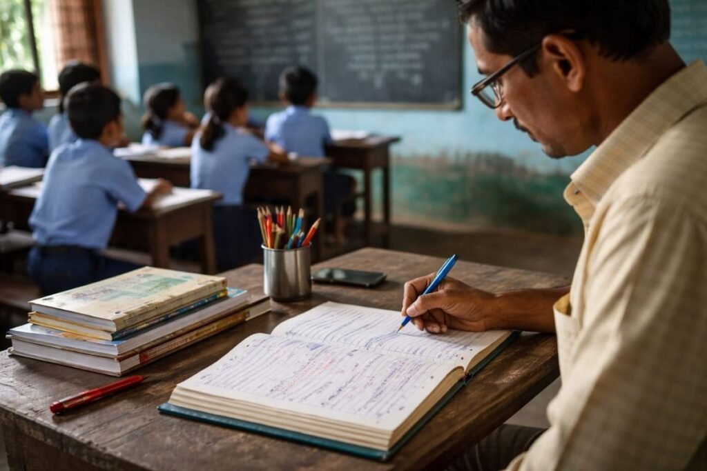 CG Education News: शिक्षकों के पढ़ाने के तरीके की होगी जांच, स्कूलों को मिलेगा लाल-हरा फीडबैक, दुर्ग समेत 5 जिलों में निरीक्षण FHG