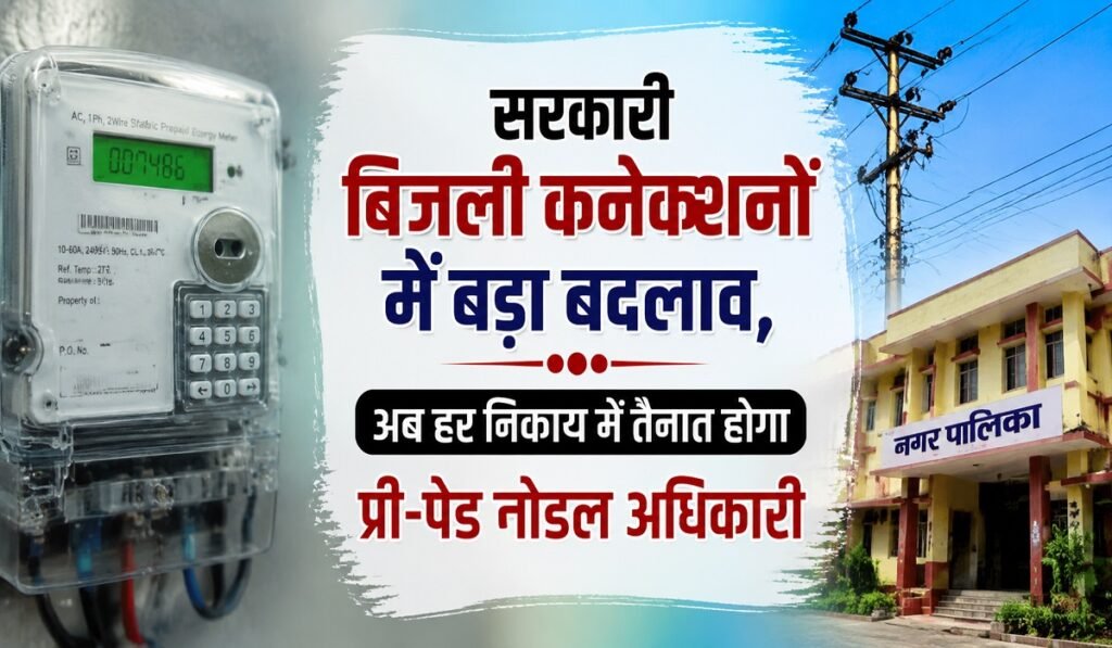 CG Electricity Update: सरकारी बिजली कनेक्शनों में बड़ा बदलाव, अब हर निकाय में तैनात होगा प्री-पेड नोडल अधिकारी Untitled 142