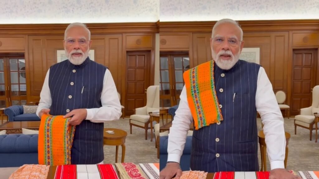 राष्ट्रीय हथकरघा दिवस पर PM मोदी की खास देशवासियों से अपील, ‘लोकल कपड़े पहनें और GRWM ट्रेंड को करें फॉलो’ Untitled 48