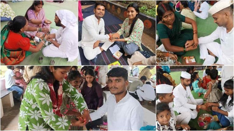 छत्तीसगढ़ की जेलों में मनाया गया रक्षाबंधन, भाई-बहन के अटूट रिश्ते का दिखा अनोखा संगम fsf 1