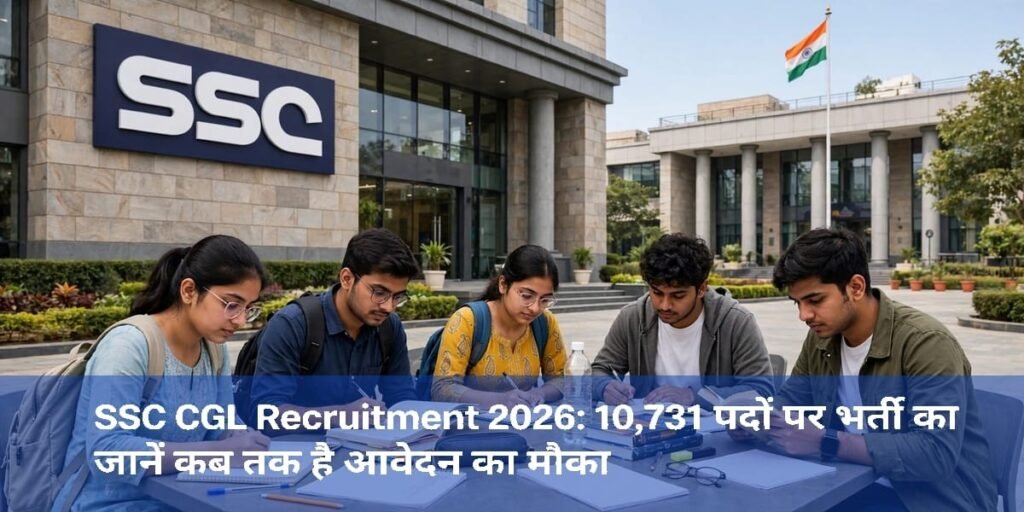 SSC CGL Recruitment 2026: 10,731 पदों पर भर्ती का नोटिफिकेशन जारी, जानें कब तक है आवेदन का मौका Untitled 310