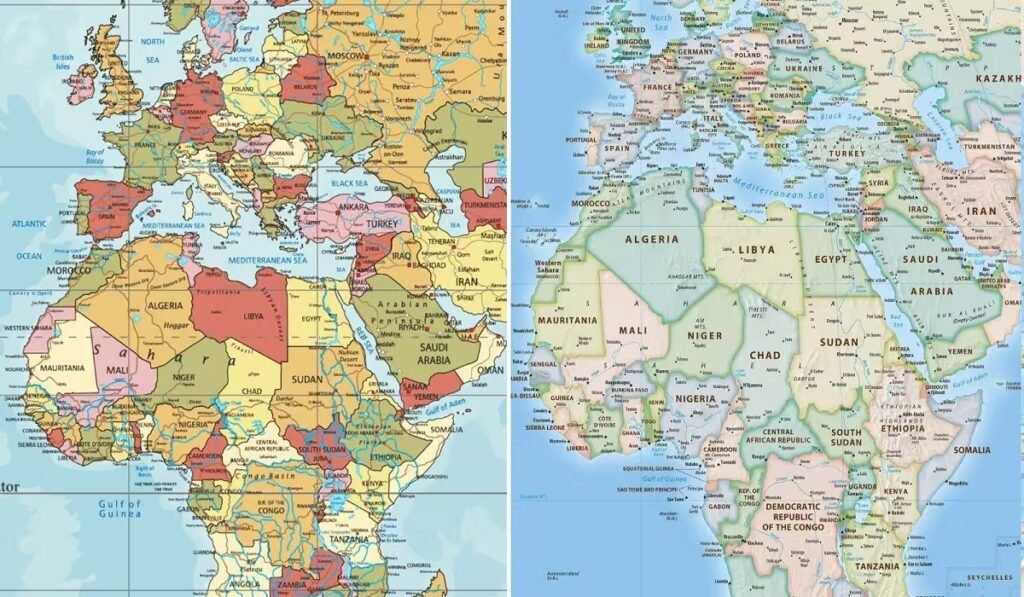 World New Map: UN ने बदला दुनिया का नक्शा! छोटा दिखेगा अमेरिका-यूरोप, विशाल नजर आएगा अफ्रीका, जानें भारत पर असर Untitled 44
