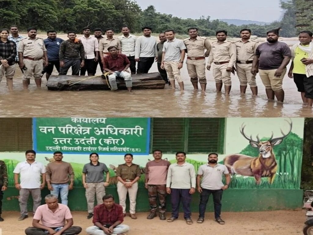 CG CRIME: ‘पुष्पा’ स्टाइल में सागौन तस्करी का खेल! वन विभाग-पुलिस ने अंतरराज्यीय गिरोह के 3 तस्करों को दबोचा Untitled 55