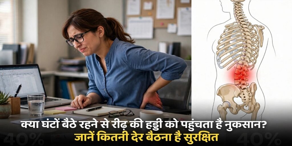 Health Tips: क्या घंटों बैठे रहने से रीढ़ की हड्डी को पहुंचता है नुकसान? डॉक्टर से जानें कितनी देर बैठना है सुरक्षित 2