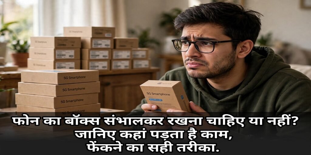 फोन का बॉक्स संभालकर रखना चाहिए या नहीं? जानिए कहां पड़ता है काम, फेंकने का सही तरीका Untitled 107