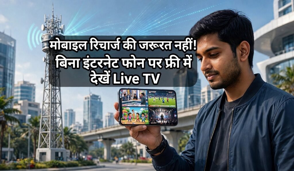 मोबाइल रिचार्ज की जरूरत नहीं! बिना इंटरनेट फोन पर फ्री में देखें Live TV, जानिए D2M कैसे करेगा काम Untitled 12