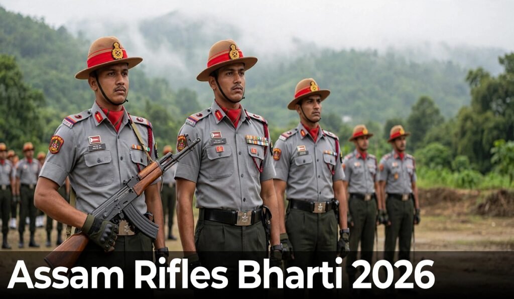 Assam Rifles Bharti 2026: सरकारी नौकरी का मौका! असम राइफल्स में टेक्निकल-ट्रेड्समैन पदों पर भर्ती, आवेदन की अंतिम तारीख नजदीक Untitled 156