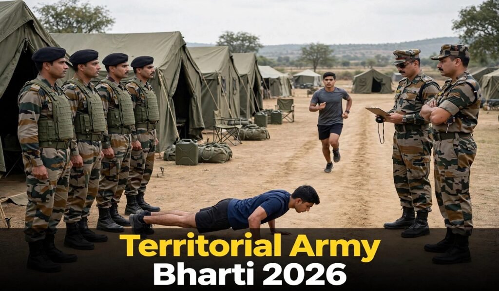 Territorial Army Bharti 2026: टेरिटोरियल आर्मी में ऑफिसर और सोल्जर के पदों पर भर्ती, जानें रैली की तारीखें और पूरा शेड्यूल Untitled 192