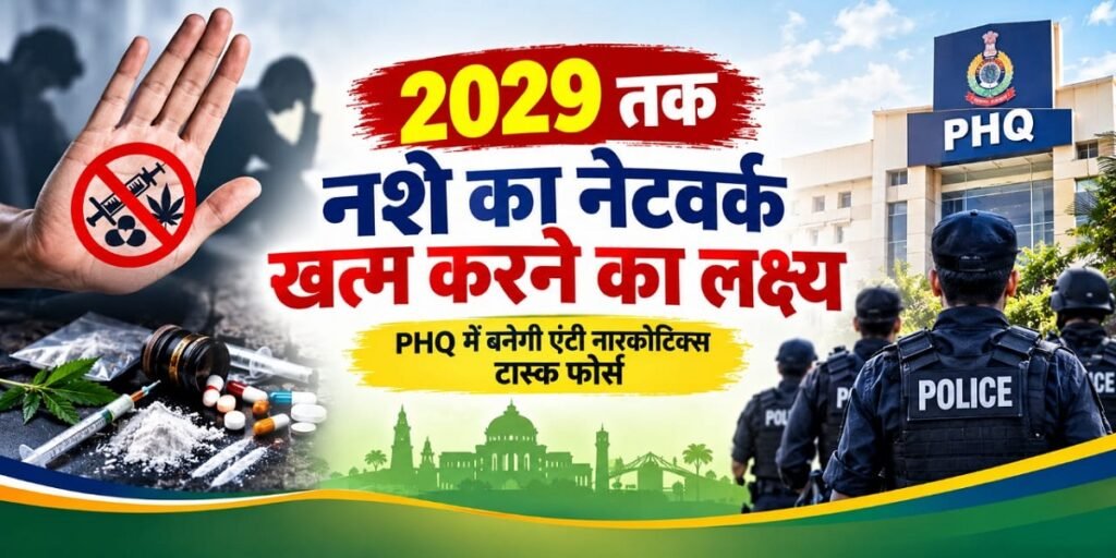 Chhattisgarh News: 2029 तक नशे का नेटवर्क खत्म करने का लक्ष्य, PHQ में बनेगी एंटी नारकोटिक्स टास्क फोर्स Untitled 227