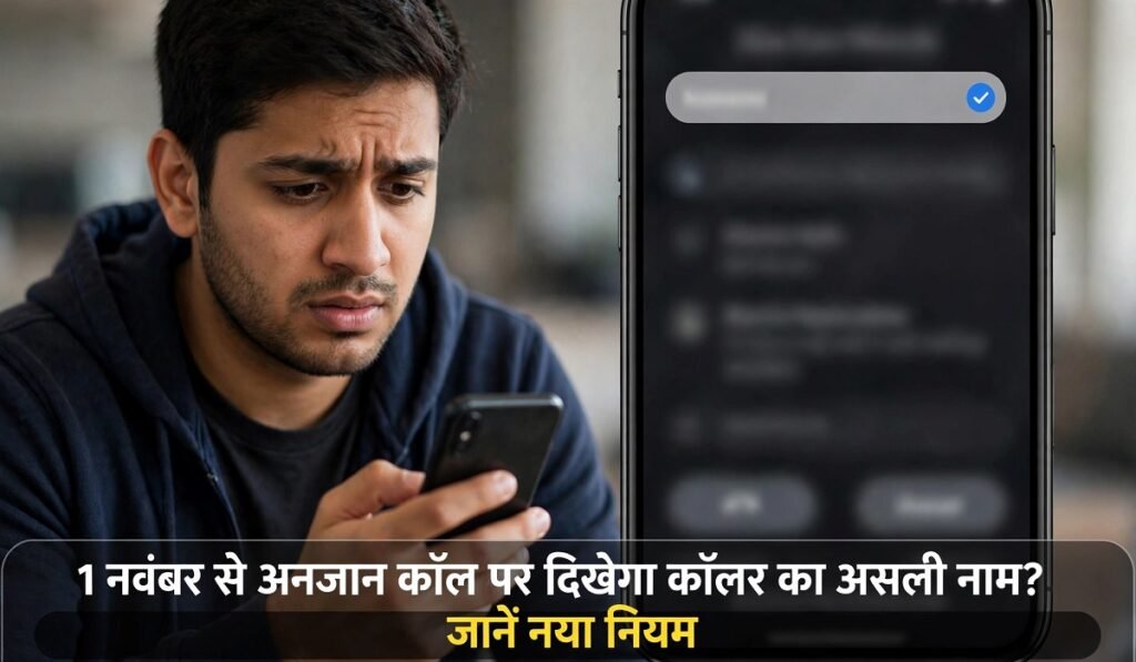 Telecom Rules 2026: 1 नवंबर से अनजान कॉल पर दिखेगा कॉलर का असली नाम? जानें नया नियम Untitled 240
