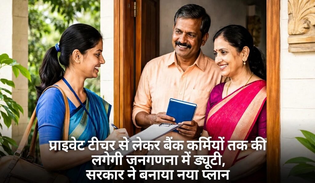 Census Duty: प्राइवेट टीचर से लेकर बैंक कर्मियों तक की लगेगी जनगणना में ड्यूटी, सरकार ने बनाया नया प्लान Untitled 258