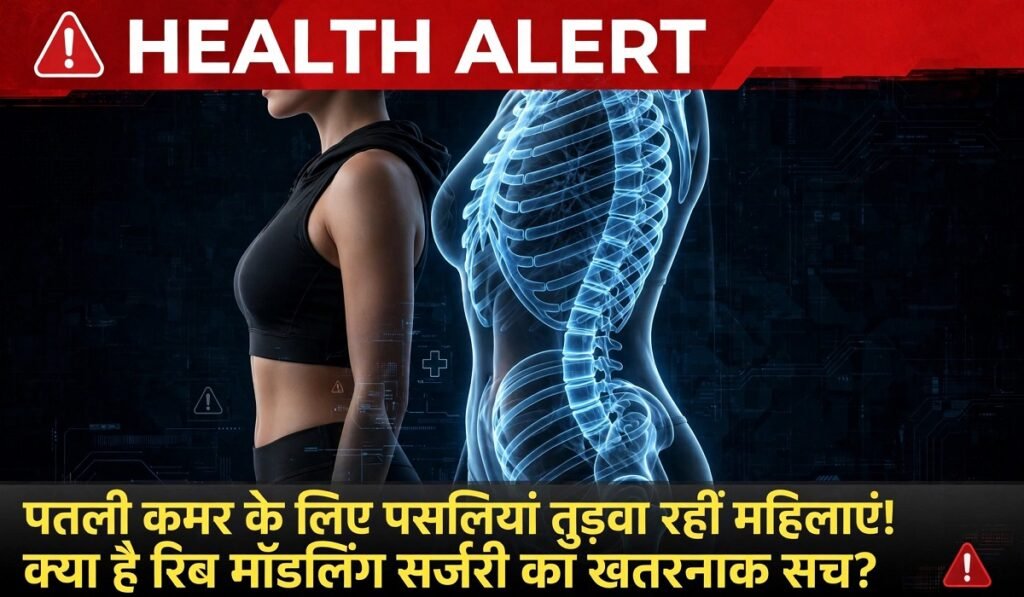पतली कमर के लिए पसलियां तुड़वा रहीं महिलाएं! क्या है रिब मॉडलिंग सर्जरी का खतरनाक सच? Untitled 342