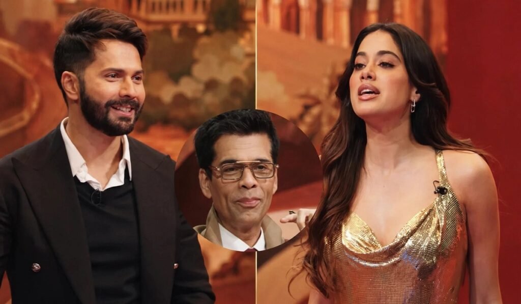 KWK 9 में खुला राज! वरुण धवन-जाह्नवी कपूर से क्यों नाराज हो गए थे करण जौहर? सामने आई अनबन की वजह Untitled 448