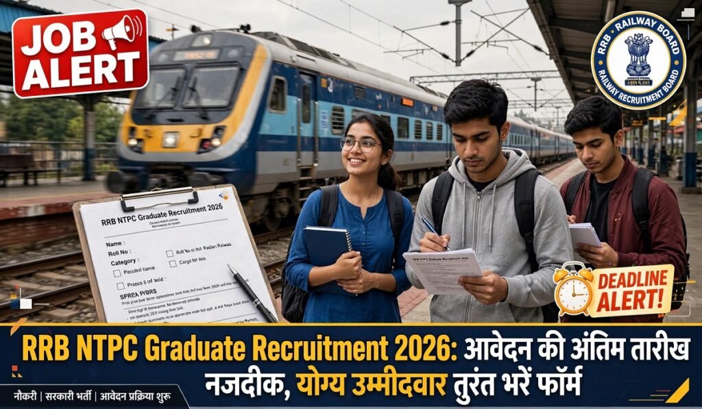 RRB NTPC Graduate Recruitment 2026: आवेदन की अंतिम तारीख नजदीक, योग्य उम्मीदवार तुरंत भरें फॉर्म Untitled 469
