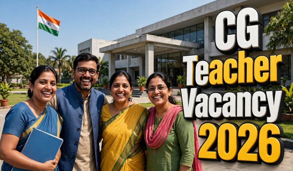 CG Teacher Vacancy 2026: छत्तीसगढ़ के आत्मानंद स्कूलों में शिक्षकों की बंपर भर्ती, 1812 पदों पर निकली वैकेंसी, देखें जिलेवार डिटेल Untitled 47