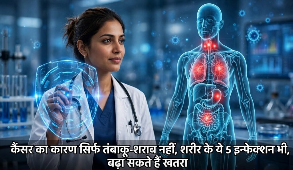 कैंसर का कारण सिर्फ तंबाकू-शराब नहीं, शरीर के ये 5 इन्फेक्शन भी बढ़ा सकते हैं खतरा Untitled 9
